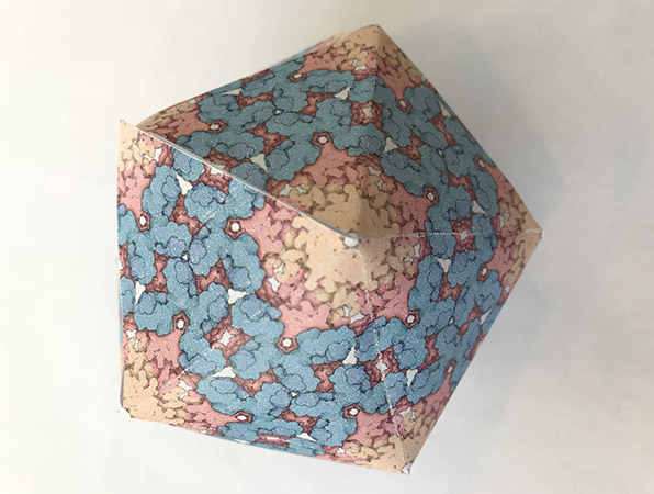 <I>Build a paper model of HPV at PDB-101</I>